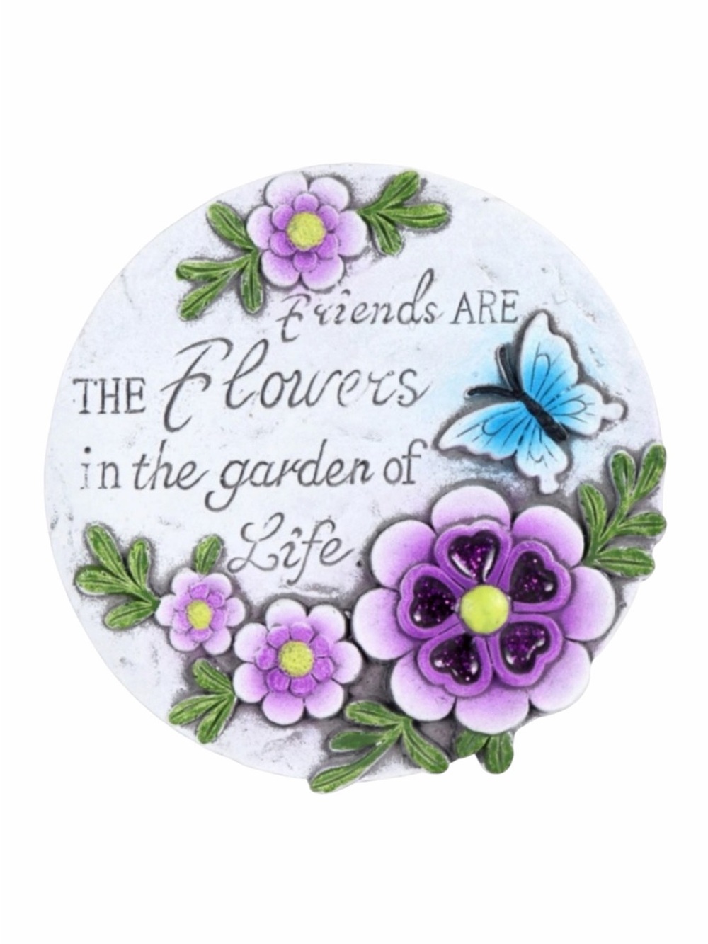 10/$25🦋 Garden Collection Inspirational Cement 3D Stepping Stone